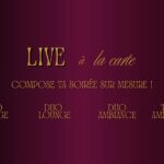 Les formules d'animation musicale de Live à la Carte